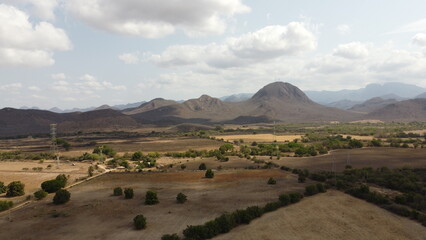 Fototapeta premium DRONE PHOTOGRAPHY ON THE ROADS OF MEXICO