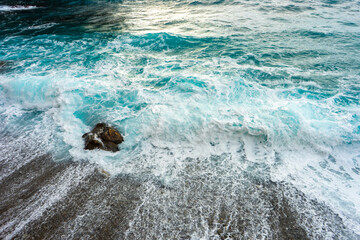 奄美晴天の冬の海