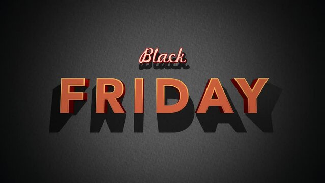 Black Friday goes vintage with retro-inspired typography on an 80s grunge texture. This design resonates with nostalgic vibes, harking back to the iconic style of a bygone era