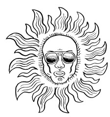 Badass Hot Attractive Mr Sunshine with sugglasses