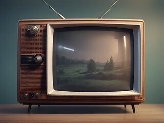 Old tv background