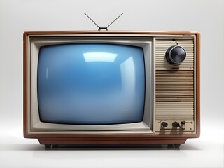 Old blue tv