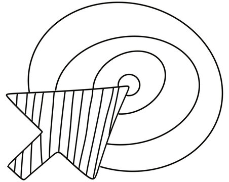 recommend clip art: target dartboard outlines