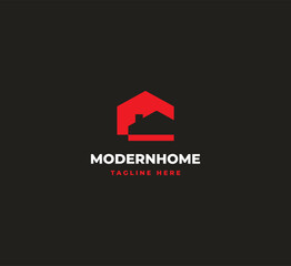 house home architect mortgage logo design
