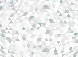 グレーの三角形の幾何学パターン背景