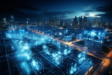 Smart Home Equipped With AI Technology, Generative AI