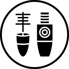 Vector Design Eyelash Mascara Icon Style