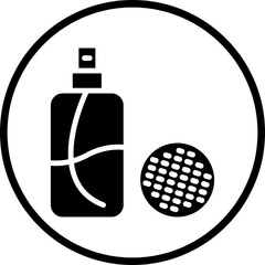 Vector Design Makeup Remover Icon Style