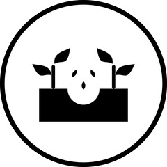 Vector Design Seeding Icon Style