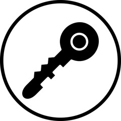 Vector Design Key Icon Style