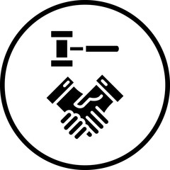 Vector Design Diplomacy Icon Style