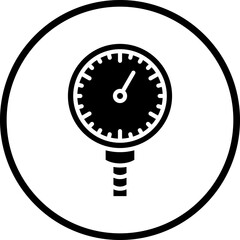 Vector Design Gauge Icon Style