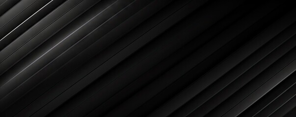 Obraz premium Modern design. Gray gradient graphic art and illustration. White lines on black background. Clean and vintage abstract curve shape