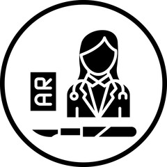 Vector Design Ar Surgery Icon Style