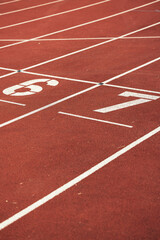 Track and Field Hurdle Race