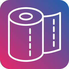Vector Design Tissue Roll Icon Style