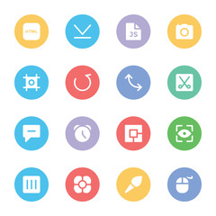 Programming and Designing Bold Line Icons 

