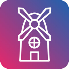 Vector Design Windmill Icon Style