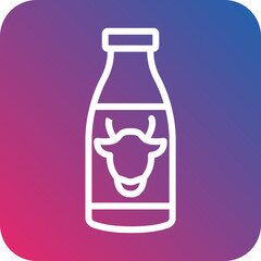 Vector Design Milk Bottles Icon Style