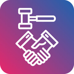 Vector Design Diplomacy Icon Style