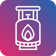Vector Design Gas Cylinders Icon Style