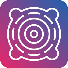 Vector Design Car Speakers Icon Style