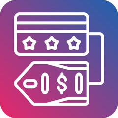 Vector Design Membership Prices Icon Style