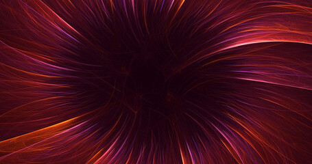 3D rendering abstract circle light background