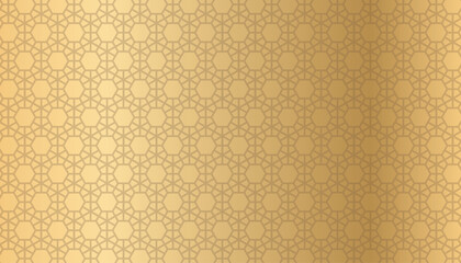 Golden pattern background. Golden background with a seamless pattern for your design. Modern pattern background