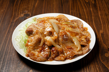 豚肉の生姜焼き