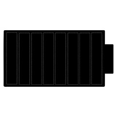 black and white battery 