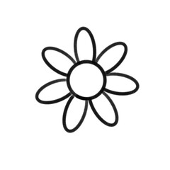 abstract flower illustration