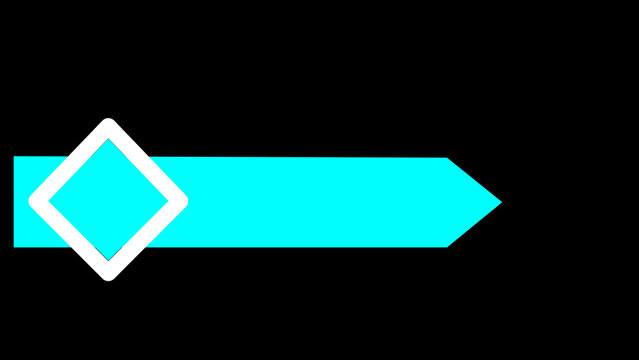 Designed a modern lower third in the high-resolution. Modern designed lower third. Designed lower third in abstract illustration high-resolution.