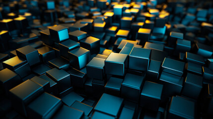 Obraz premium black box background abstract