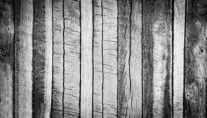 old wood background black and white tone