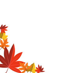 Autumn Leaf Corner