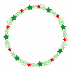 marry Christmas frame