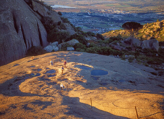 Britannia Rock Above the Town of Paarl