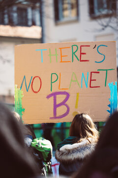 Global climate change strike - No Planet B - Erlangen