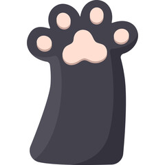 Cute Cat Paw Illustration