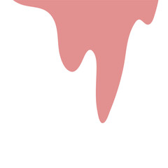 Melted Pink Ice Cream