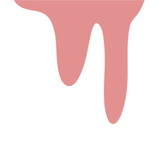 Melted Pink Ice Cream