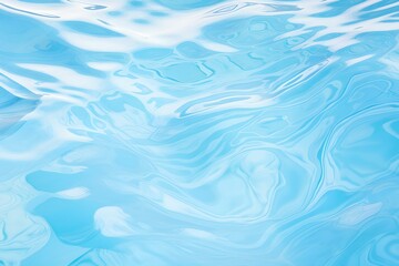 Fototapeta na wymiar Wellenloses blaues Gewässer