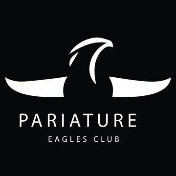 eagle design eagle logo icon vector image