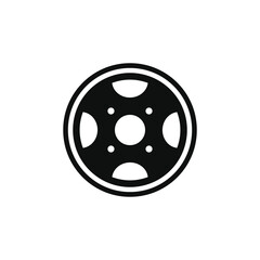 Rim icon isolated on white background