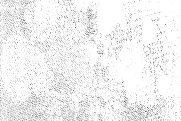 Rough black and white texture vector. Grunge distressed overlay texture. Abstract textured effect background.
