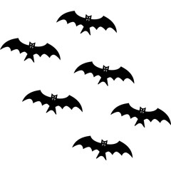 Halloween Bat Silhouette