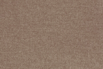 Fototapeta na wymiar Brown fabric cloth texture background, seamless pattern of natural textile.