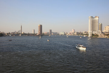 Fototapeta premium The Nile from University Bridge