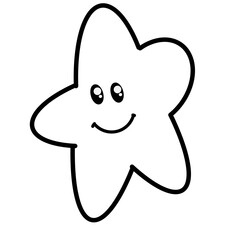 tooth cartoon star